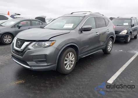 2020 Nissan Rogue Sv Fwd из США, поврежденный, VIN KNMAT2MT0LP530153